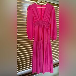 Women’s Hot Pink Flowy Dress